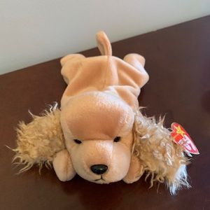 Ty Beanie Baby Spunky The Cocker Spaniel